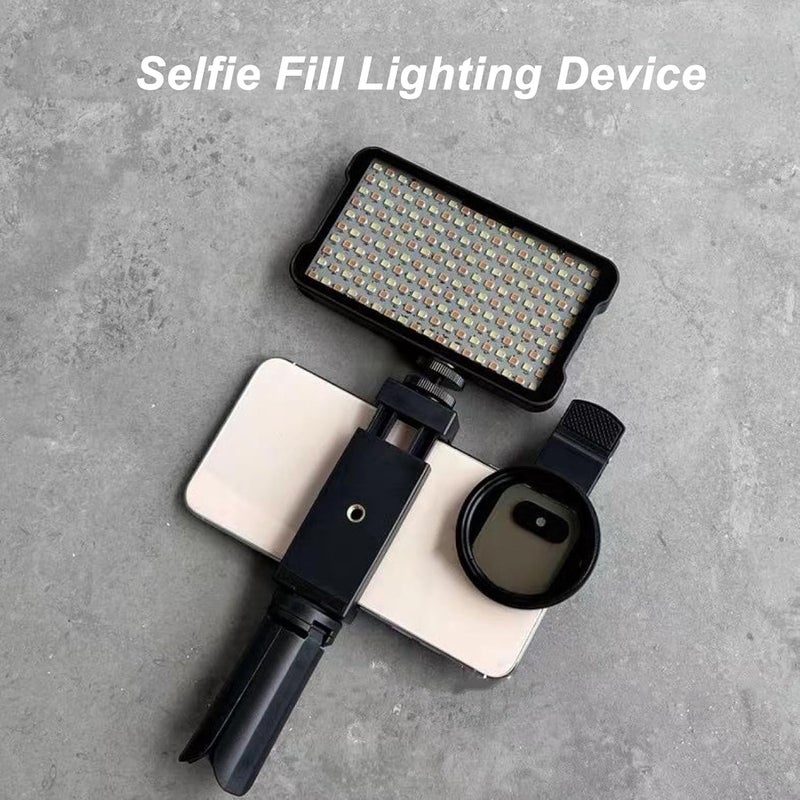 Dpofirs Light, Selfie Light and Circular Polarizer Filter, Clip Fill Light CPL Polarized Lens Adjust Brightness Removing Reflective Photographic Video Light for Art, Dpofirs29w3vfmsdy - Image 4